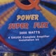 QPower 4GAMPKIT-SFLEX Super Flex Kit d'Ampli de Câblage Amplificateur de Jauge 3000 Watts – image 5 sur 5
