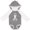 Granite & White w Ears, variant on Hope- Lung Cancer Awareness Boys or Girls Long Sleeve Baby Bodysuit