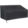 thumbnail image 1 of Funda para banco de jardín de 3 plazas, tela Oxford impermeable y transpirable, funda para muebles de jardín, 1 of 5