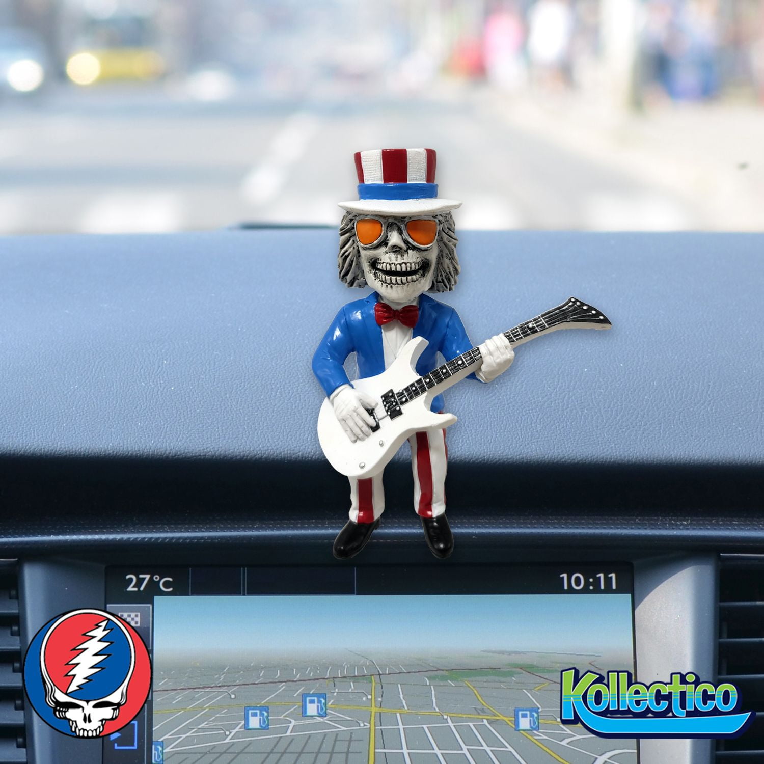 2277番 グレイトフルデッド UNCLE SAM BOBBLE HEAD Grateful Dead Uncle Sam Bobblehead. Limited Edition, Vintage
