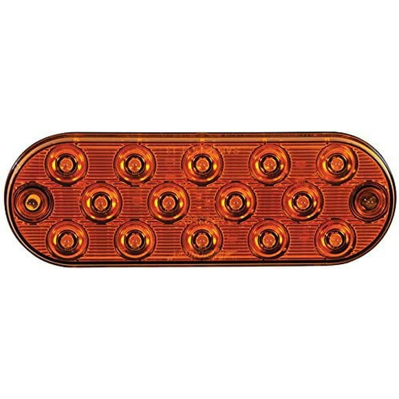 Maxxima (M63350Y) Amber Oval Ultra-Thin Profile LED Park/Rear/Turn Light