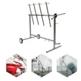thumbnail image 2 of Auto Body Paint Stand Painting Rack Holder Tool Car Door Hood Fender Panel Iron, 2 of 22