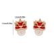 thumbnail image 3 of Fiudx Joyas Pendientes De Dragón De Año Nuevo Chino Para Mujer Pendientes Rojos Con forma De Brillo Cuelgan Expectativa Un Sentido De Ritual Regalo De Fiesta Joyería Pendientes Del Día De San Valentí, 3 of 6