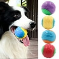 thumbnail image 2 of JANGSLNG Dog Squeak Ball Bite Resistant Bouncy Release Energy Teeth Cleaning Play Exercise Training Interactive Dog Toy Large Medium Sized Dogs Pet Ball Toy Outdoor, 2 of 8