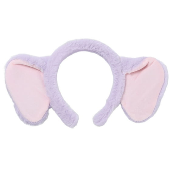 Comfortable Plush Elephant Hairband for Kids Unique Headpieces Cartoon Head Accessory Makeup Headband for Girls