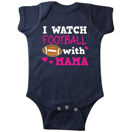 

Inktastic I Watch Football with My Mama Gift Baby Girl Bodysuit