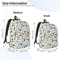 thumbnail image 3 of Naloa Submarine With Fishes Undersea Canvas Backpack for Men Women Rucksack Casual Travel Daypack College Tote Satchel Bookbag for Teens-Medium, 3 of 7