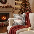 thumbnail image 2 of Virelaxpo 17in Single Christmas Pillow Cover - Cotton Decorative Case with Hidden Zipper for Sofa and Bed Festive Decor, 2 of 6