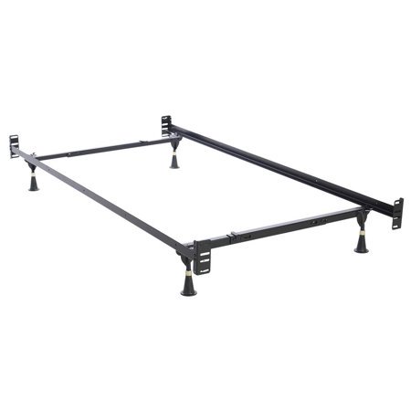 Headboard & Footboard Bed Frame Twin/Full with 4 G