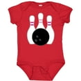 thumbnail image 3 of Inktastic Bowling Pins (pink) Girls Baby Bodysuit, 3 of 5