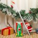 thumbnail image 1 of Christmas Decoration Ladder Santa Claus Climbing Beads Gift Decoration, 1 of 5