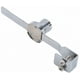 thumbnail image 3 of Cerraduras para gabinetes y muebles, cerradura de trinquete para vitrina, cerradura para puerta corrediza de vidrio, exhibición de vitrina con llave similar, paquete de 2, 3 of 5