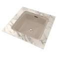 thumbnail image 3 of TOTO® Connelly™ Square Undermount Bathroom Sink with CEFIONTECT, Bone - LT491G#03, 3 of 3