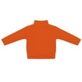 thumbnail image 3 of Creative Knitwear Kids Full Zip Polar Fleece Jacket, Orange, Sizes 12m-6, 3 of 7