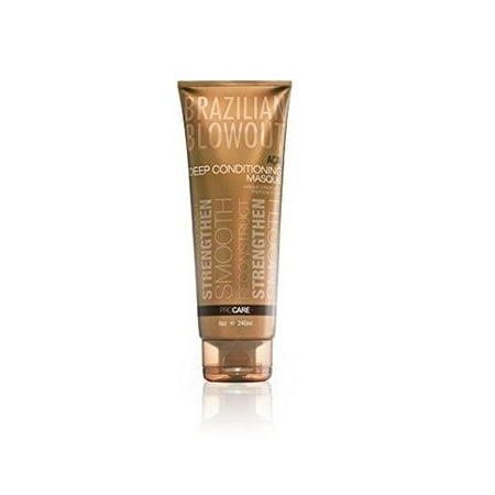Brazilian Blowout Acai Deep Conditioning Hair Masque, 8 Oz