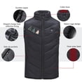 thumbnail image 5 of ATOGUTA 4-15 Years Kids' Puffer Heated Vest, Electric Heating Vest for Kids, Not Battery Pack Black, 5 of 5