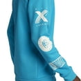 thumbnail image 4 of Air Jordan Men's Legacy Tinker Men's Pullover Hoodie Blue Lagoon-White bq0298-402, 4 of 5