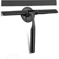 thumbnail image 1 of Escobillas de ducha con superficie pegajosa, escobilla de goma antideslizante para baño, escobilla de goma para ventana de 10 pulgadas, limpiaparabrisas para espejo de coche, puerta de baño,, 1 of 5