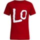 thumbnail image 3 of Conjunto de camisas a juego para parejas, camiseta con estampado de letras para hombres y mujeres, blusa, Tops, ropa de San Valentín Rojo Verde, 3 of 5