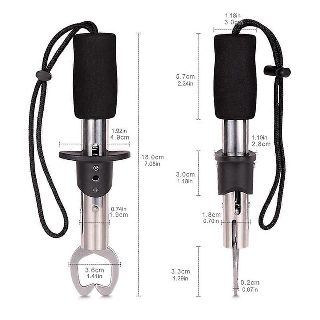 Pinces de Pêche en Aluminium Multifonctionnelles Résistantes à la Corrosion avec Anneau Séparé Accessoires de Matériel de Pêche