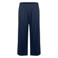 thumbnail image 4 of VV AVEORS Tear Away Capris Sweatpants For Women Breakaway Wide Leg Knee Ankle Replacement Adaptive Pant Navy XL, 4 of 8