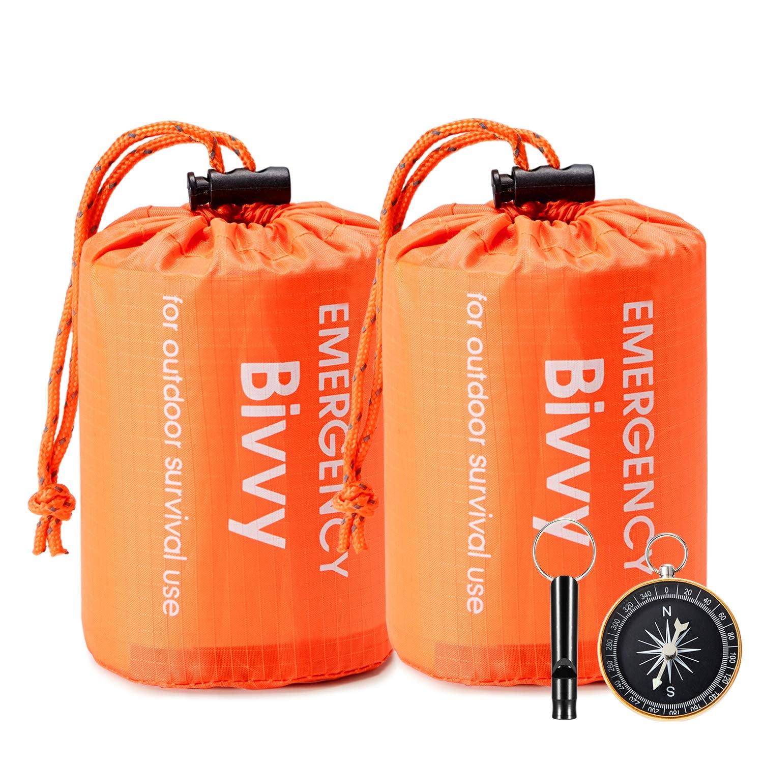Survival Waterproof Lightweight Thermal Emergency Sleeping Bag Bivy Sack 
