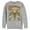 Athletic Heather, variant on Men's Justice League Aquaman Vintage Sweatshirt Athletic Heather Small