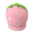 thumbnail image 6 of Vjnyvs Women's Winter Warm Slippers Cute Comfortable Strawberry Slippers Kawaii Fruit Fuzzy Plush Slipper Warm Cotton Slippers Indoor Home Cotton Slippers, 6 of 7