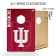 thumbnail image 3 of YouTheFan NCAA Indiana Hoosiers 2' x 3' Cornhole Game, 3 of 6