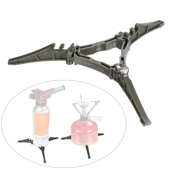 Foldable Flat Gas Tank Bracket Long Bottle Cartridge Stand Tripod Gas Canister Stand