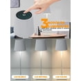 thumbnail image 2 of Lampara de Mesa LED Inalámbrica, Lámparas de Escritorio Tactil Recargable, 3 Modos de Iluminación, Brillo Ajustable, Lampara de Buro Desmontable para Restaurante/Cafetería/Bar/Hogar, IP54, Blanco, 2 of 9