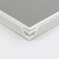 thumbnail image 2 of M&T Displays Snap Poster Frame 14x22 Inch Silver 0.59" Aluminum Profile Front Loading Wall Mounting Picture Photo Document Certificate Sign Holder Mitered Corner Anti Glare Cover, 2 of 5