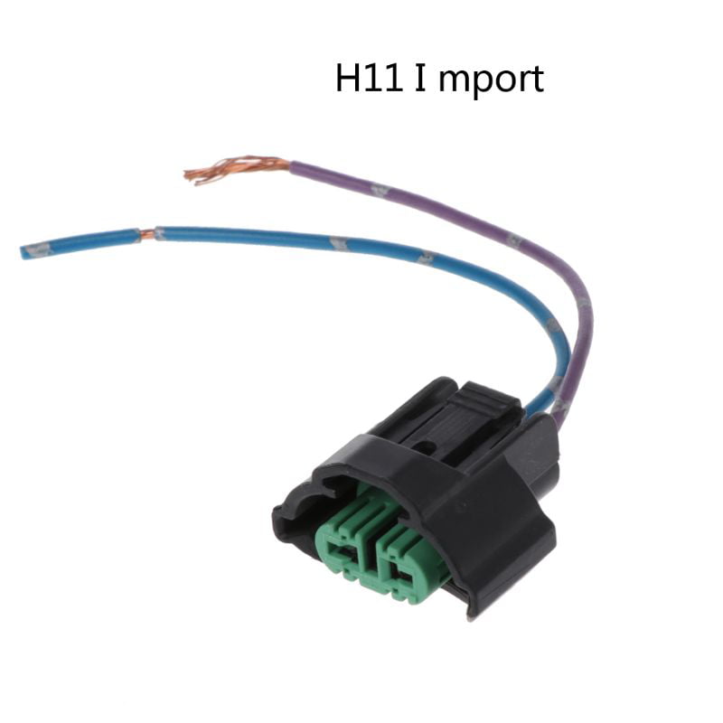 Import 9006 Car Halogen Bulb Socket Power Adapter Plug Connector Wiring Harness 