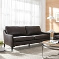 thumbnail image 4 of Corland Leather Sofa-EEI-6018-BRN, 4 of 4