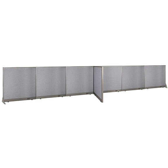 GOF T-shaped Freestanding Partition (36”D x 288”W x 48”H) Office Room Divider, Privacy Screen, Workstation Cubicle