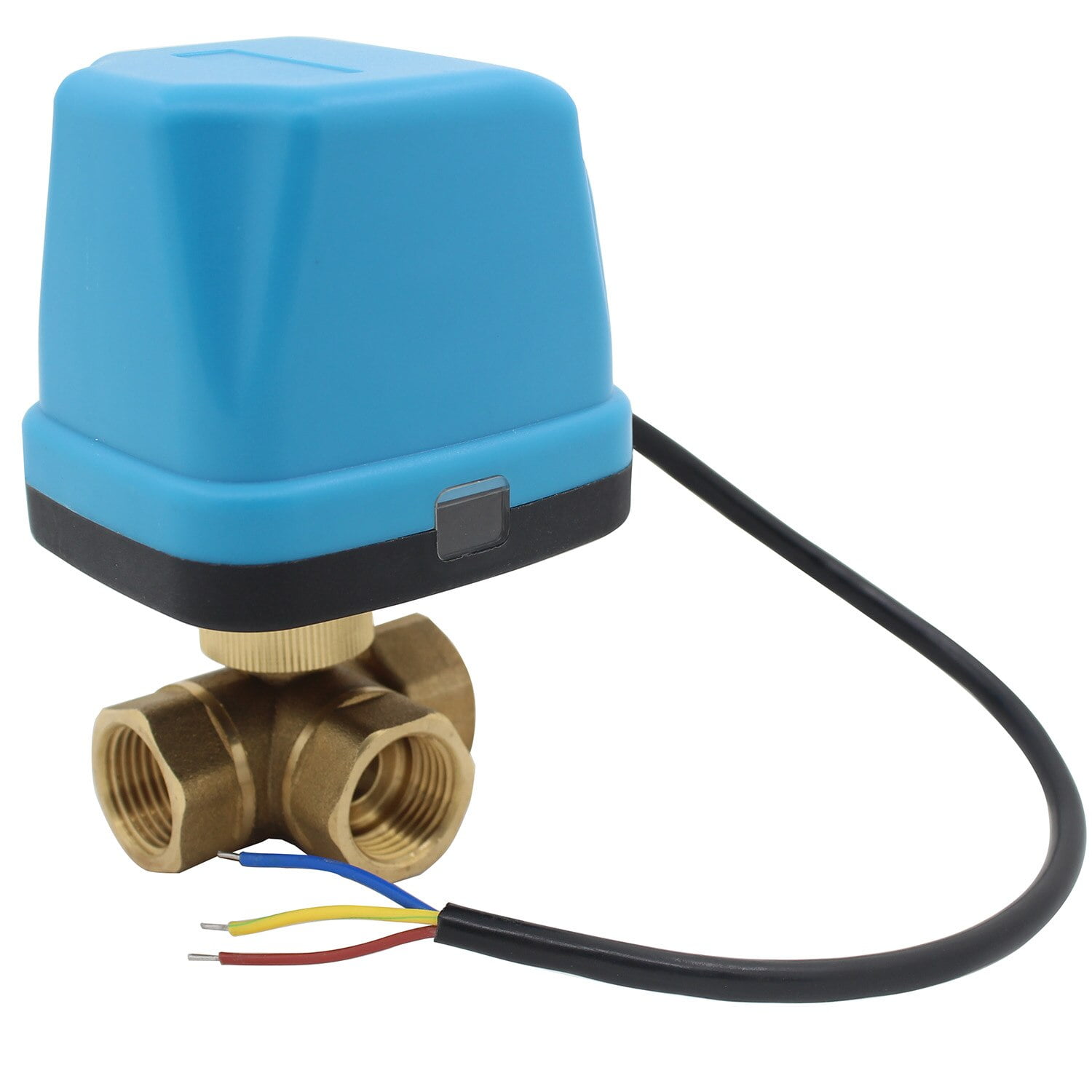 3 Port motorised Valve 3 Way Ball Valve 220v motorised Three Way Valve