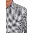 thumbnail image 2 of Cinch Men's White Star Print Button Down Shirt MTW1105633, 2 of 4