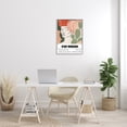 thumbnail image 2 of Stupell Industries Parisian Modern Abstraction Woman's Face Green Cactus Classic Painting Gray Framed Art Print Wall Art, 24 x 30, Design by Ros Ruseva, 2 of 7