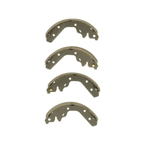 Rear Brake Shoe Set - Compatible with 1983, 1985 - 1989 Chrysler LeBaron Sedan 1986 1987 1988