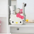 thumbnail image 2 of Organizador de baño de Hello Kitty, soporte para cepillos de dientes, estante de ducha autoadhesivo de pared, bonito organizador de ducha, decoración de baño/tocador (rosa), 2 of 5