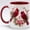 Accent Mug - As image, variant on Farmhouse Spring Floral Red Cardinal Bird Couple Ceramic Mug 11oz with Romantic Cardinal Pair and Pink Blossom Illustration, Nature Wildlife Art Coffee Cup, Gift for Couples and Bird Lovers