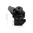 thumbnail image 2 of HAMPPLIES Camper Door Lock Replacement Black Metal Lock for Cabinet and Drawer Security, 2 of 8
