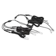 thumbnail image 3 of Guide Ambient Light, Multicoloured 1.5 RGB Car LED Strip Lights Voice Control Flexible Decorative Safe  for Car, 3 of 8