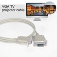 thumbnail image 6 of Deyuer VGA Extension Cable Professional HD-compatible 150/300cm 9Pin Male to Female Extender Cord Adapter for PC, 6 of 8