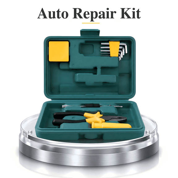Roadside Assistance Emergency Kit Car Emergency Tool Box