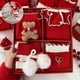 thumbnail image 2 of LUVCLS ¿Caja de regalo de calcetines navideños rojos para mujer?, 2 of 6