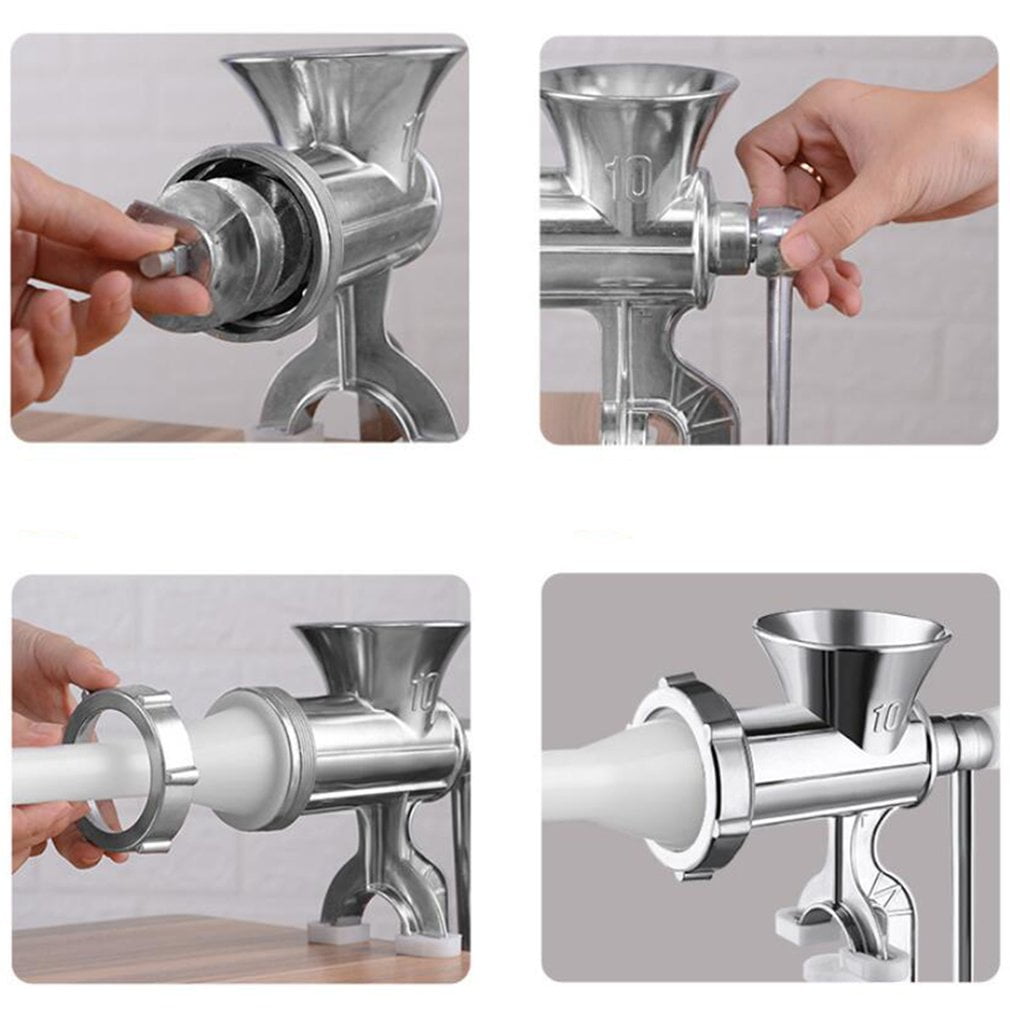 Household Manual Meat Grinder Handcrank Homemade Sausage Machine