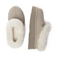 thumbnail image 3 of EVER AU Women Topknot Leather Slippers - Sand, 3 of 11