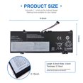 thumbnail image 2 of Batería Wymisnit L17C4PB0 7,68 V 45 Wh para Lenovo Flex, 2 of 6