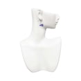 thumbnail image 2 of Delight Jewelry Acrylic 3/4" Navy Cheer Megaphone Silver tone Infinity French Earrings, 2 of 4
